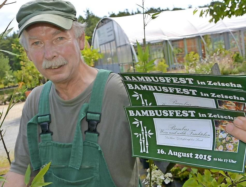 Bambusfest in der Baumschule Graeff in Zeischa - Bambusliebhaber im Landkreis Elbe-Elster Bambusfest in der Baumschule Graeff in Zeischa - Bambusliebhaber im Landkreis Elbe-Elster